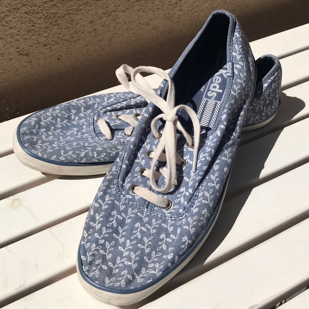 Light blue Keds